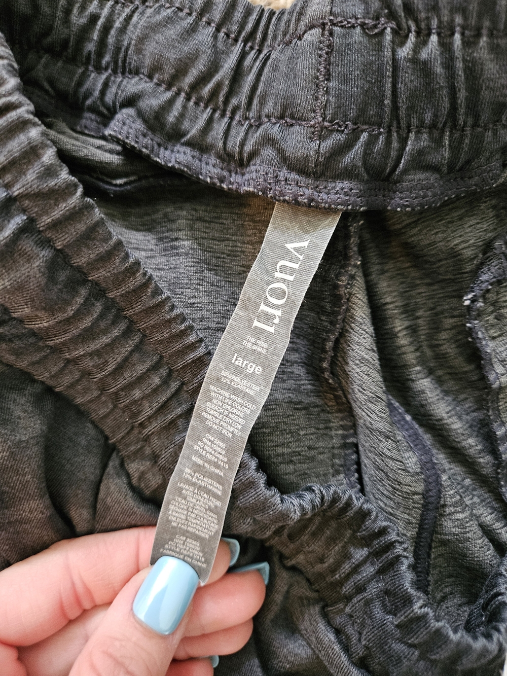 Vuori Charcoal Camo Joggers - Dark Gray - Picture 3 of 4